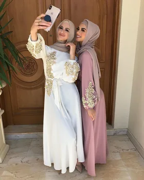 Рамадан Кафтан Дубай Абаи Турция е Мюсюлманска Мода. → Исляма Рокля на Женски Кафтан Мароканско Дълги Африкански Рокли За жени
