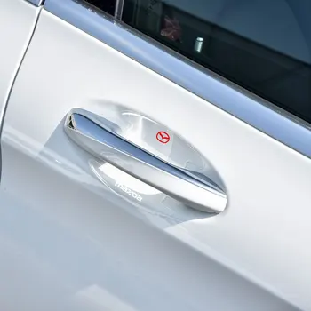 4шт Прозрачна Дръжка на автомобила Защитно Фолио Стикер на Автомобилна врата за Мазда 2 3 5 6 CX-3 CX-4 CX-5 CX5 CX-7 И CX-8 CX-9 Atenza Axela