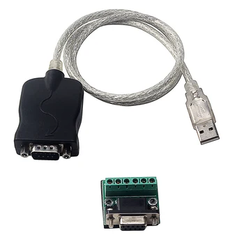 USB2.0 до RS422 485 Сериен Порт на Конвертор Адаптер Кабели FTDI Чип 27,56 Инча