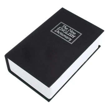 Новата Книга На Речника Секретно Заключване С Ключ За Сейфа Кутия За Съхранение На Пари В Брой И Бижута