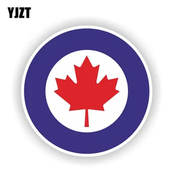 YJZT 12 см.*12 см Самоличността на Автомобили Стикер Канада ВОЕННОВЪЗДУШНИ сили военновъздушните сили на Мотоциклет PVC Стикер 6-1541