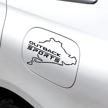 Оформление на автомобила Капачката На Резервоара Декор Стикер Светоотражающая Спортна Стикер за Subaru Forester XV Outback Ascent Legacy Impreza WRX STI