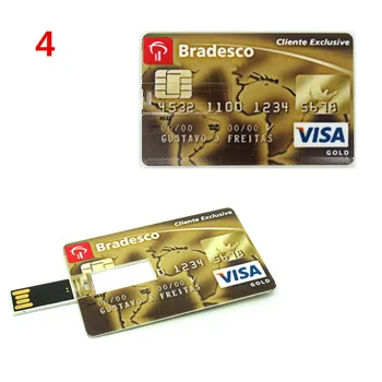 всички видове банкови кредитни карти във формата на USB памет флаш памет писалка-устройство на персонален подарък за устройството 4 gb 8 GB 16 gb 32 gb