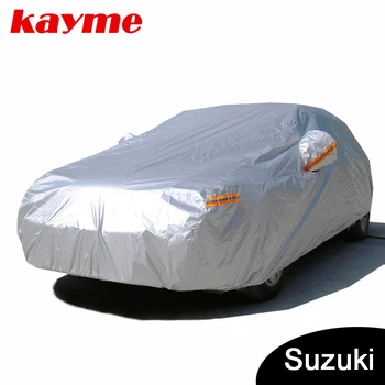 Kayme Водоустойчив пълни автомобилни седалките защита от слънце и прах от дъжд automobile калъф автомобил suv за Suzuki grand vitara swift, sx4 jimny samural