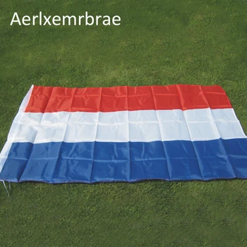 Безплатна Доставка Флаг aerlxemrbrae Флаг на Холандия 90*150 см Полиестер Холандски Национален Банер