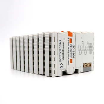 Мащабируем PLC контролер с CAN CANopen Ethernet Modbus485 модул за дистанционно входно-изходни Цифрови аналогови входа и изхода могат да бъдат конфигурирани