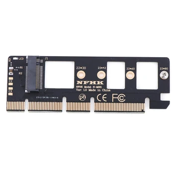 NGFF M Ключ M. 2 NVME AHCI SSD За PCI-E PCI Express са 3.0 16x x4 Адаптер Конвертор Карти Странично За XP941 SM951 PM951 A110 SSD