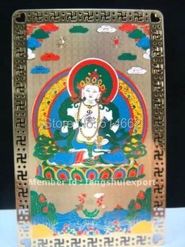 Тибетски Будизъм Бог на Щастието и Щастлив Амулет Карта/Дзен M6037