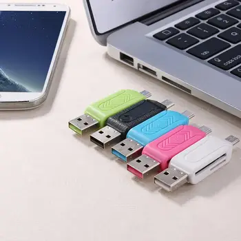 USB2.0 Micro USB OTG Четец на карти за SD TF Memery Card КОМПЮТЪР на Мобилен телефон на xiaomi