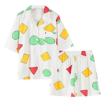 Летни дрехи за жени Блузи с къс ръкав Пижамные комплекти Шорти Дамски Комплекти голям размер на търговци на Едро на стоки Подходящи комплекти за Кратко комплекти