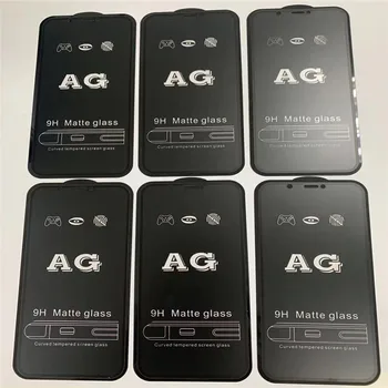 AG Матирано 9H закалено стъкло за iphone 11 6s 7 8 Plus XR XS X SE 2020 12 pro max Mini матово защитно стъкло протектор на екрана