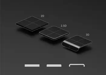 Cristal templado curvo Samsung Galaxy Note 8 borde Transparente - Протектор pantalla de completo 3D