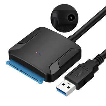 USB 3.0 За Преобразуване на кабел SATA Адаптор Поддръжка на 2,5 3,5-Инчов Външен адаптер SSD HDD Твърд Диск За Аксесоари за Преносими Компютри