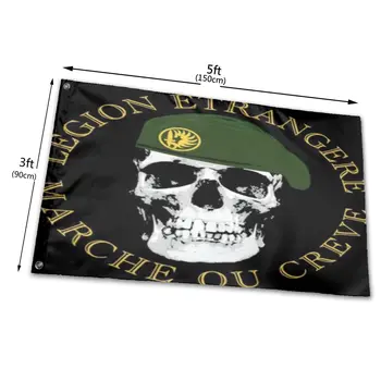 Чуждестранен Легион 570 Флаг Банер Начало Открит Подарък Знаме На Партията С Черепа Ирак Знаме На Ссср