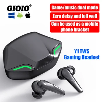 Y1 Безжични Слушалки, Bluetooth И Слот Музикални Слушалки Стерео Слушалки С Микрофон Спортни Водоустойчиви Слушалки За Всички Смартфони
