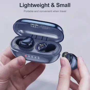 KUULAA TWS истинска безжична bluetooth слушалка в ухото bluetooth 5.0 слушалките с шумопотискане