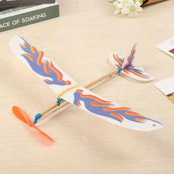 Направи си САМ Детски Играчки гумена лента Комплекти Модели на Самолети с Храненето Играчки за деца от стиропор производство на Самолети Модел Научна СКУЧНА Играчка