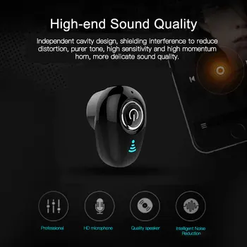 S650 Смарт Дигитален Дисплей Bluetooth-Слушалки Безжични Слушалки HIFI Спортни Водоустойчиви Слушалки Със Зареждането На Микрофона