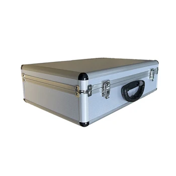 Преносим Алуминиева Кутия за инструменти 400x280x130 мм Набор от инструменти за оборудване за безопасност Кутия за инструменти Калъф за съхранение с гъба