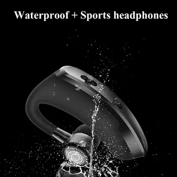 V9 безжични слушалки fone Bluetooth Слушалки с един говорител ушите Бизнес за слушалки на Устройството за Повикване HiFi Стерео Спорт за xiaomi