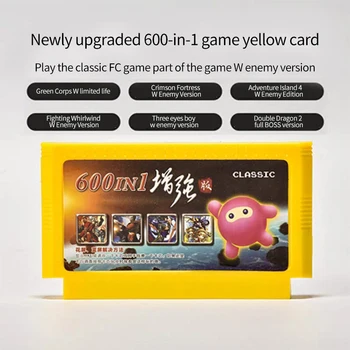500 1 Колекция от класически Игри за Конзоли за видеоигри 8 Бита 60-Пинов Касета за игри на Карти за игра конзола Nintend Карта Памет