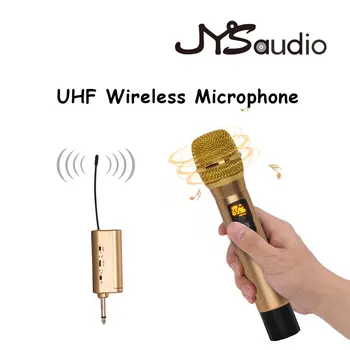 Безжичен UHF Микрофон Акустична Система Ръчен Микрофон Професионален Микрофон Плейър С Мини Цифров Приемник За Изяви в Бара