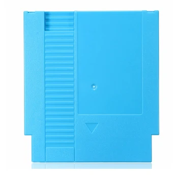 Син цвят 72-пинов Корпус Игра на Карти Подмяна на Играта Касета Обвивка за NES Капак Пластмасов Корпус с 3 винта