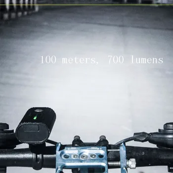 Умен Индукционный под Наем Предни Светлини, USB led фар с антирефлексно покритие IPX6 4 Режима на Велосипедна лампа 4000 ма фенерче за велосипед