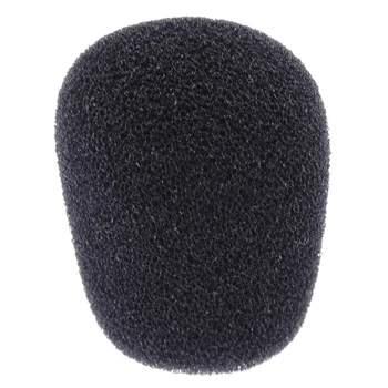 10шт Черно 30x8 мм Малка Капачка на Микрофон, подобно на гъба Пяна Мини-Микрофон, Слушалки и За Микрофон На Ветровом Стъкло