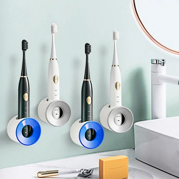 Нов Титуляр за електрическа четка за зъби Стенни самозалепваща поставка за съхранение на Поставка за бръснач Детска четка за Зъби Рафтове За Съхранение на Аксесоари за баня