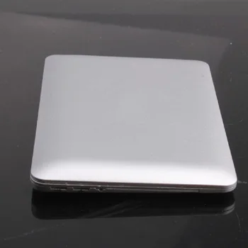 Mirrorbook Air Мини-Ново Огледало за грим MacBook Air под формата На Козметичен Pocket Компактен (Сребрист) Преносим Творчески Огледала за грим