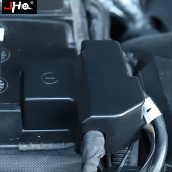 JHO Капак на Двигателя Батерия Отрицателна Защитно покритие Капак За Ford F150-2020 Raptor Limited 2019 2017 2018 2016 Автомобилни Аксесоари