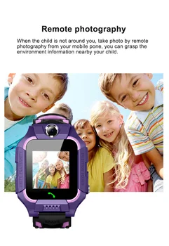 Новите Умни часовници за деца Анти-изгубен Сигурен предизвикателство SOS Bluetooth Сим-карта Камера Водоустойчива IP67 за Android Момче Момиче Сладки, Умни часовници