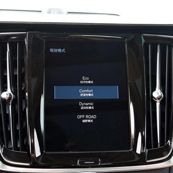 8,7-инчов HD Прозрачен Протектор Сензорен Екран Автомобилна GPS навигация Закалено Стъкло Филм за Volvo XC40 XC 40 2018 2019 Автомобилни Аксесоари