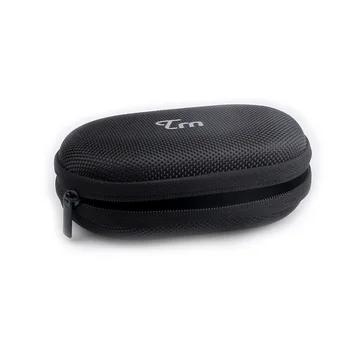 TRN Чанта за слушалки Плат Оксфорд EVA Чанта за слушалки, Кабел за пренос на данни Bluetooth Чанта за слушалки, Чанта за съхранение на слушалки със защита от падане Кутия за съхранение
