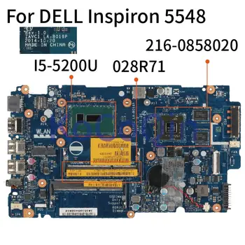 За DELL Inspiron 5547 5447 5448 5548 I5-5200U ах италиански хляб! r7 M265 2 GB дънна Платка на лаптоп ZAVC1 LA-B016P 216-0858020 дънна Платка на лаптоп DDR3