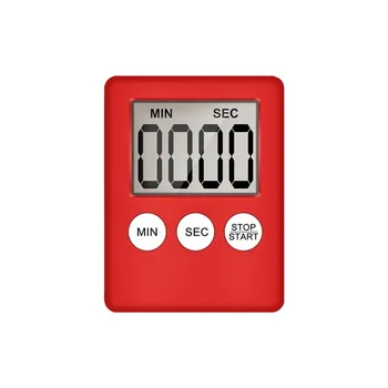 Нов Дигитален Кухненски Таймер с Големи Цифри Силен alarm clock Магнитна Поставка с Голям LCD дисплей за Готвене, Печене, Спортни игри
