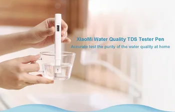 Оригинален Тестер вода Youpin TDS Преносима Писалка За Откриване на Цифров водомер За Измерване на Качеството на Водата Тестер Чистота в наличност