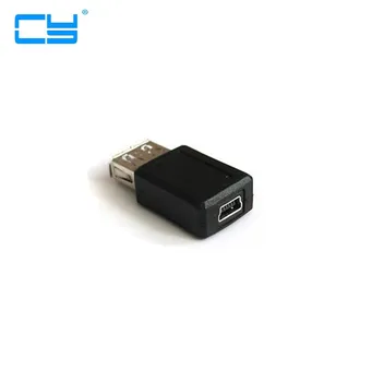 USB Тип A 2 0 Женски към Мини USB 5-пинов Адаптер Удлинительный