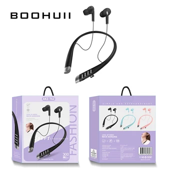 Boohuii Магнитни Безжични Bluetooth Бас Слушалки на Шийката на Каишка Спортни Слушалки С Микрофон За iPhone, Samsung Xiaomi Всички Смартфони