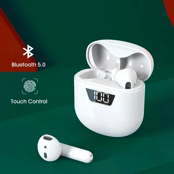 Xiaomi Безжични Слушалки TWS Bluetooth-съвместими 5,0 Слушалки IPX7 Водоустойчив Слушалки LED Дисплей HD Стерео Микрофон за Xiaomi