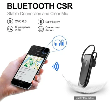LC-B41 Bluetooth Слушалки V5.0 Безжични Слушалки хендсфри Слушалки 22H Музикални Слушалки с микрофон CVC6.0 за бизнес/Управление