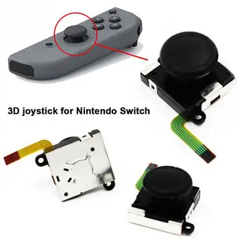1бр Дръжка за палеца Рокер Joy-con Джойстик Аналогов Контролер Ремонт на 3D За Десен или ляв превключвател Joy-con Nintendo 3.3*2.2*1.5 см