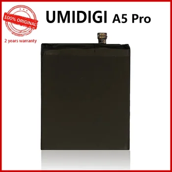 Нов, Оригинални батерията на телефона е с капацитет от 4150 ма За UMI Umidigi A5 A5 Pro Батерия Bateria 