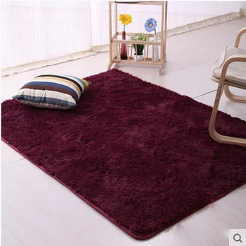 Килим за хол/спални Противоскользящий мек килим за коса с дължина 3 см модерен мат килим магента бял розов сив 17 цвята