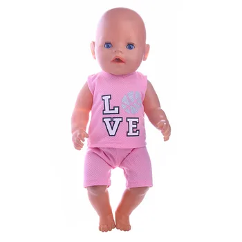 Облекло За кукли Розовата Серия Подходящ за 18-инчовата Американската Кукла 40-43 см, Аксесоари за бебешки Дрехи за Подарък за Рожден Ден на дете