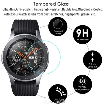 Протектор на Екрана от закалено Стъкло за Samsung Galaxy Watch4 Watch 4 40 мм 44 мм Класически 42 мм и 46 мм, Аксесоари за умен часа