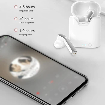 Безжични Слушалки H17T Bluetooth-съвместими Слушалки 5.0 Hi-fi Звук Тези Безжични стерео слушалки С Зарядно Калъф За мобилни Телефони