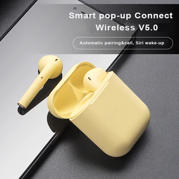 Удобни Безжични Слушалки Tws Bluetooth Слушалки HIFI Стерео Звук със слушалки Слушалки С Микрофон За Samsung Iphone xiaomi LG