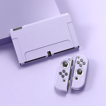 За Nintendo Switch OLED Аксесоари Защитната Обвивка на НЧ Детска Домакин-конзола TPU all inclusive Мека Капак Защитен Калъф за Носене